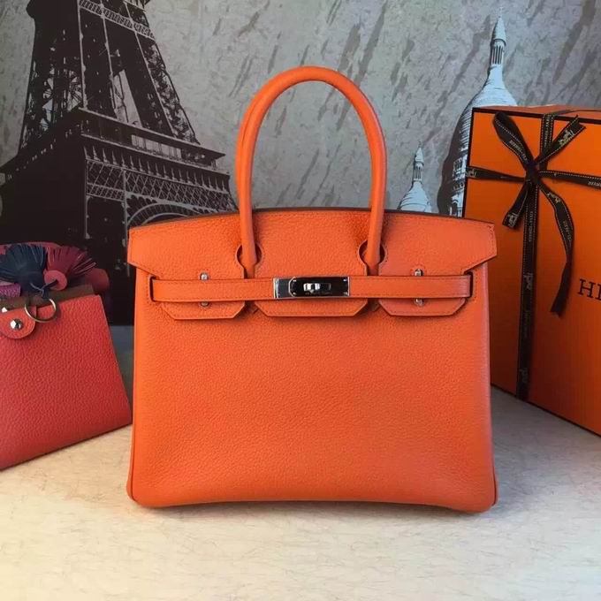  HERMES BIRKIN BAG IN ORANGE