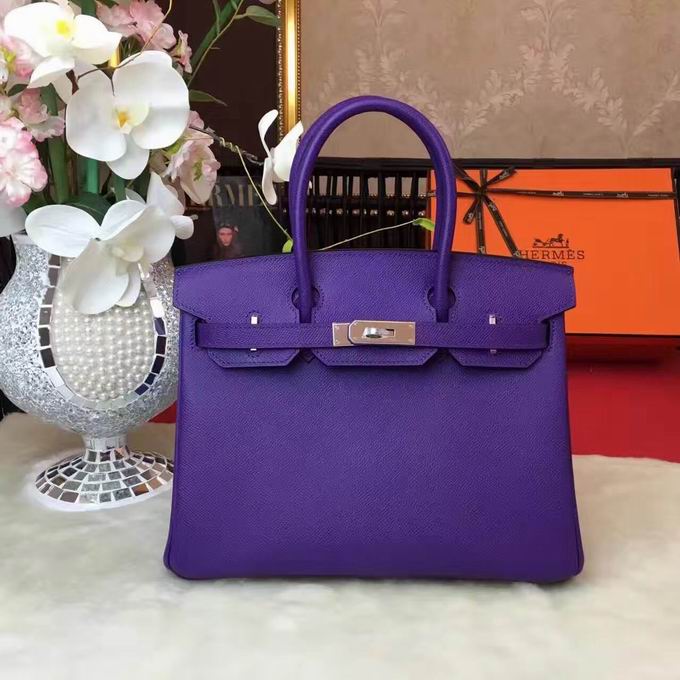  HERMES EPSOM BIRKIN BAG IN LIGHT PURPLE