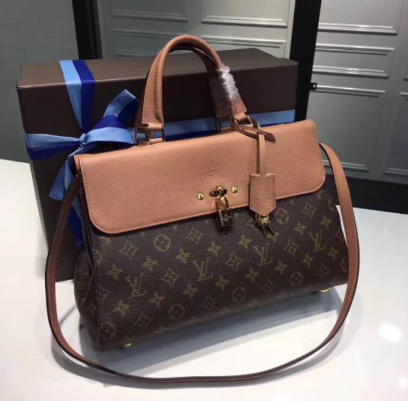  Louis Vuitton Monogram coated canvas Venus Brown