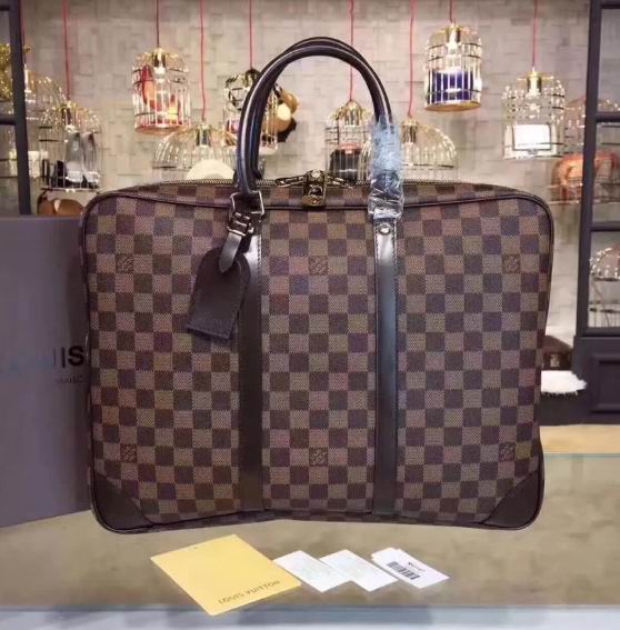  Louis Vuitton PORTE-DOCUMENTS VOYAGE GM Damier Ebene canvas