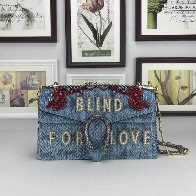  Dionysus snake leather shoulder bag