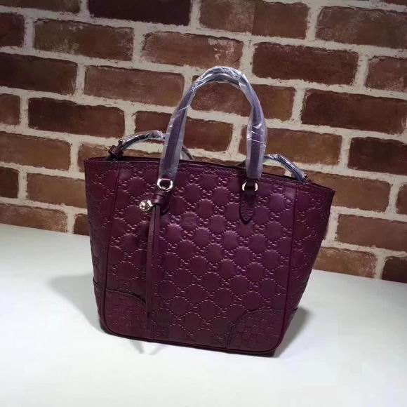  Gucci leather Signature small tote