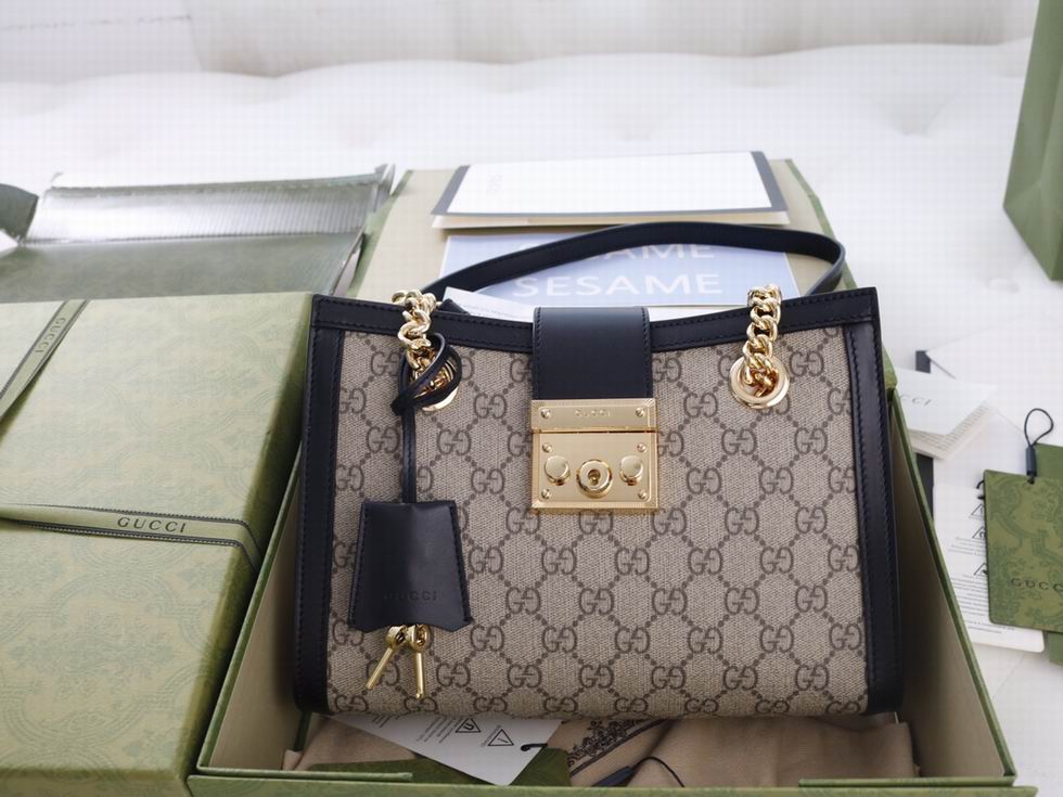  Padlock small GG shoulder bag