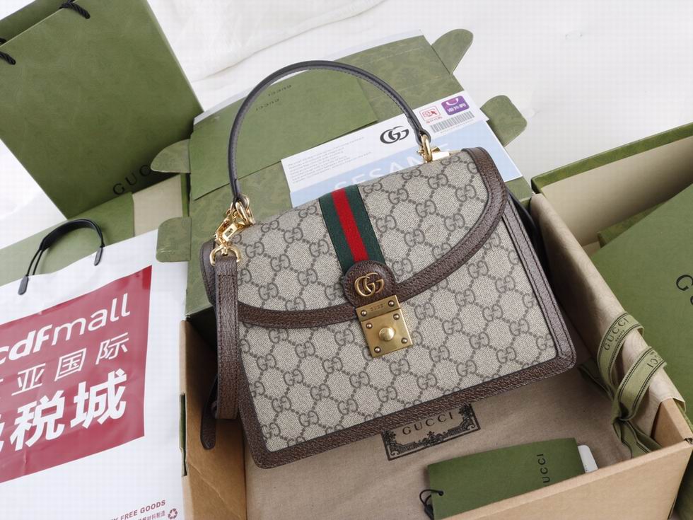  Ophidia GG small top handle bag