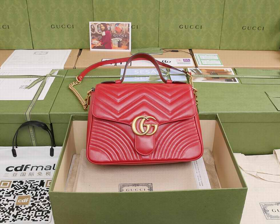  GG Marmont small top handle bag