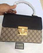 Gucci Padlock GG Supereme top handle bag