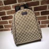 Gucci print GG bacpack apricot 