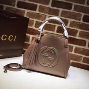 Gucci new style leather hobo pink god 