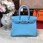 HERMES BIRKIN BAG IN BLUE
