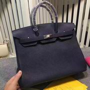 HERMES X-LARGE 40CM BIRKIN BAG IN DARK BLUE