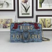 Dionysus snake leather shoulder bag 