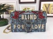 Dionysus snake leather shoulder bag