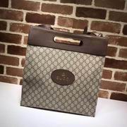 Gucci Soft GG Supreme tote brown