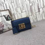 Gucci Padlock small Gucci Signature shoulder bag blue 