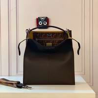 Brown Fendi Peekaboo X-Lite